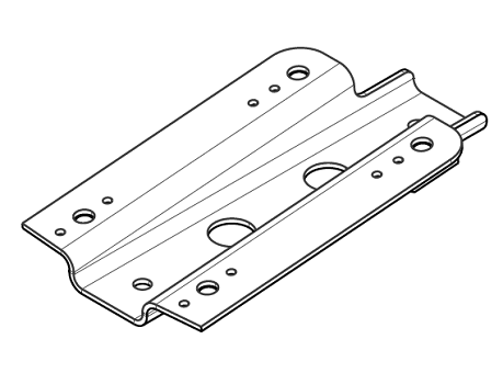 11799-004   Bracket, Wheel Fairing, NLG